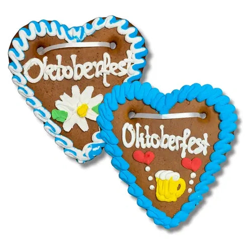 Lebkuchenherzen Oktoberfest 10 Stück á 80g