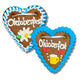 Oktoberfest Lebkuchenherzen 10 Stück á 80g