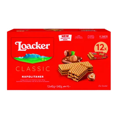 Loacker Classic Napolitaner 12x45g im Karton