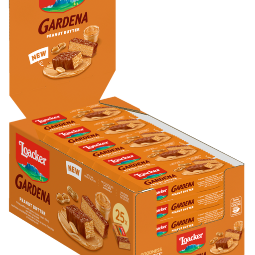 Loacker Gardena Peanut Butter 25x38g im Karton