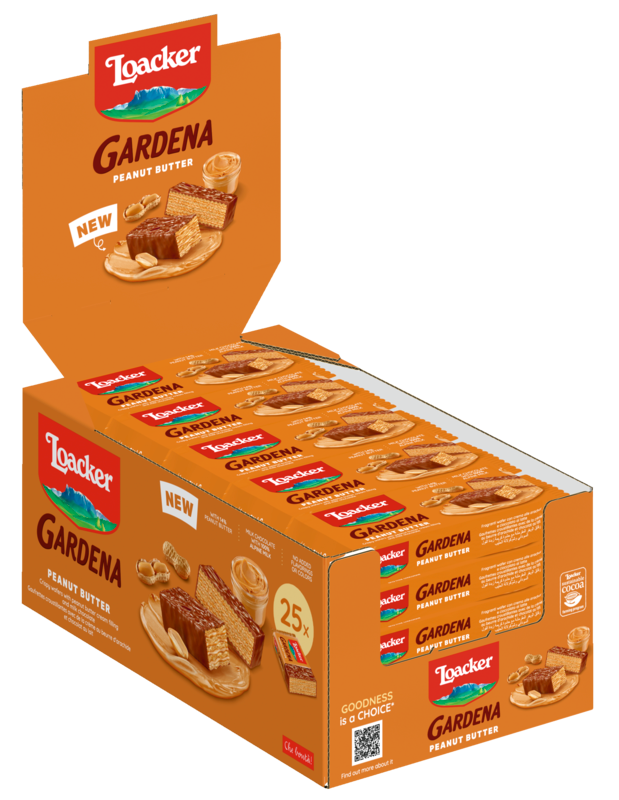 Loacker Gardena Peanut Butter 25x38g im Karton
