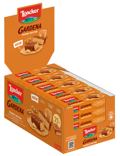 Loacker Gardena Peanut Butter 25x38g im Karton