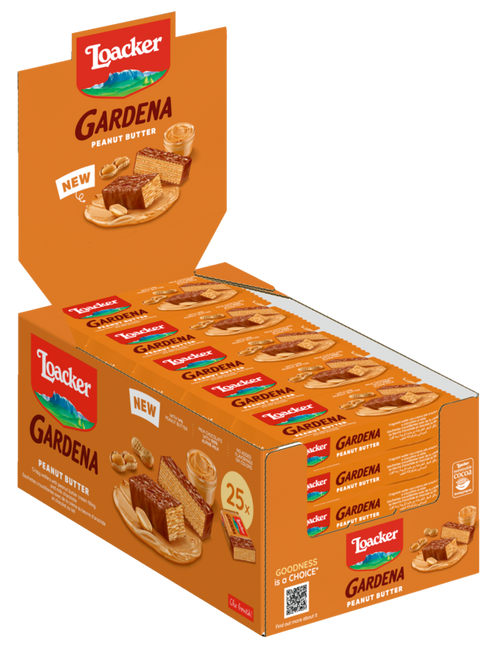 Loacker Gardena Peanut Butter 25x38g im Karton