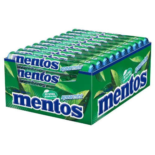 Mentos Spearmint 40 Stück im Karton
