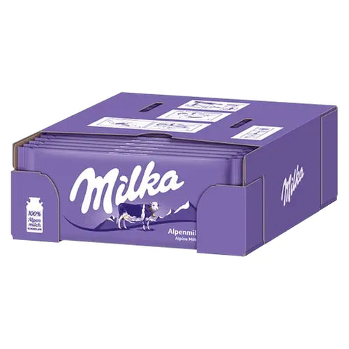 Milka Alpenmilch 24x100g im Karton
