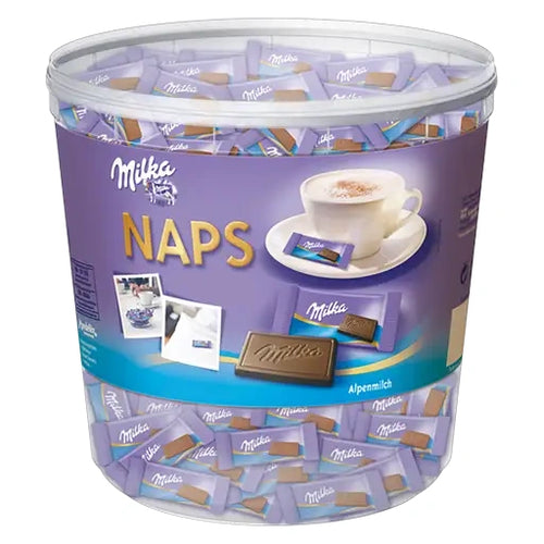 Milka Naps 1000g in der Dose