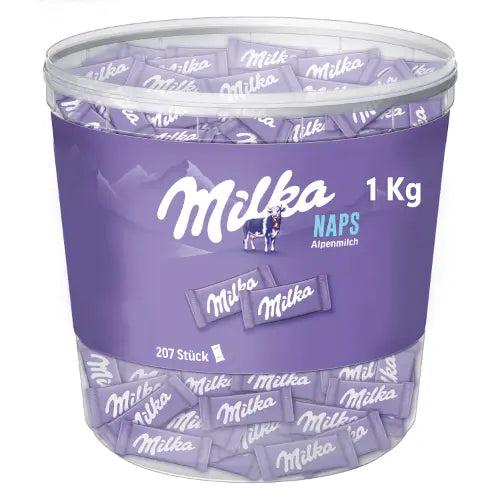 Milka Naps 1000g in der Dose