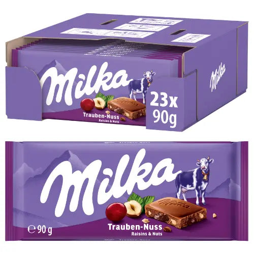 Milka Trauben-Nuss 25x90g