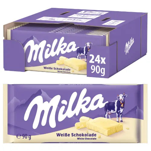 Milka Weisse Schokolade 24x90g
