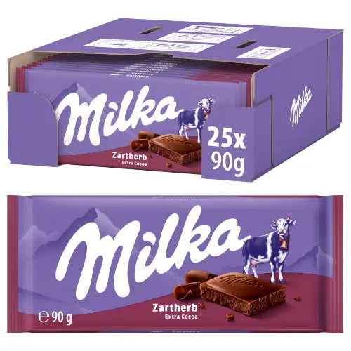 Milka Zartherb 25x90g