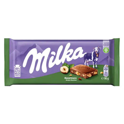 Milka Haselnuss 24x90g
