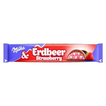 Milka Erdbeer Riegel 36x36,5g im Karton