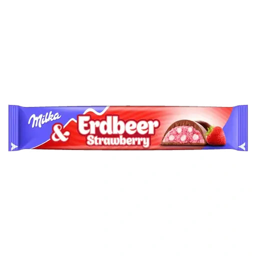 Milka Erdbeer Riegel 36x36,5g im Karton