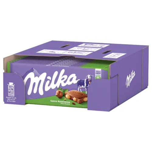 Milka Ganze Haselnüsse 17x95g