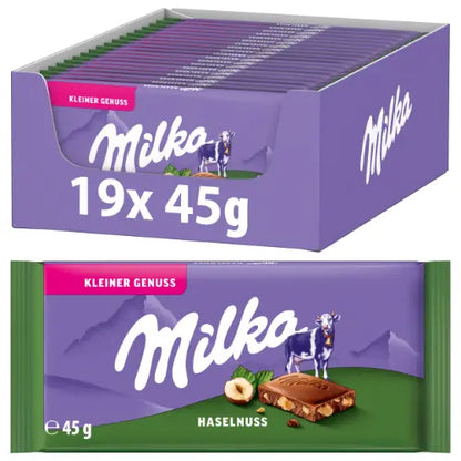 Milka Die Kleine Haselnuss 19x45g