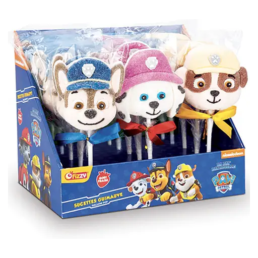 Paw Patrol Marshmallow-Lolli 15 Stück im Display