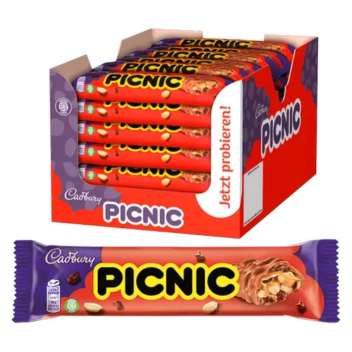 Cadbury Picnic Schokoriegel 36 Stück im Karton