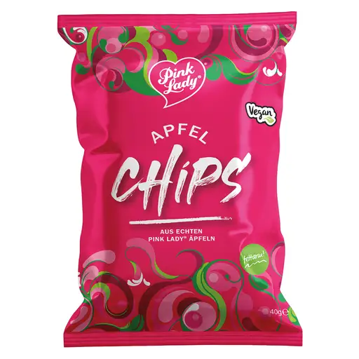 XOX Pink Lady Apfel Chips 40g im Beutel