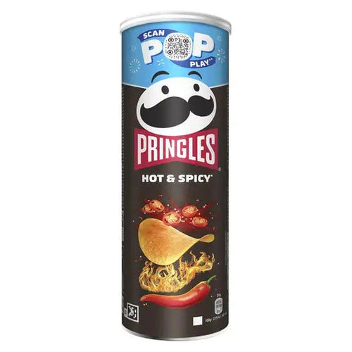 Pringles Hot & Spicy 165g in der Dose