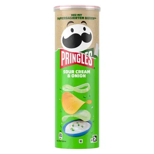 Pringles Sour Cream & Onion 165g in der Dose