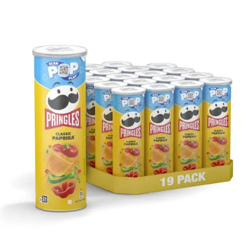 Pringles Classic Paprika 19x165g im Karton