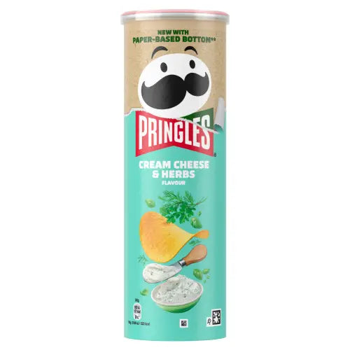 Pringles Cream Cheese & Herbs 185g
