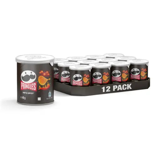 Pringles Hot&Spicy 12x40g im Karton