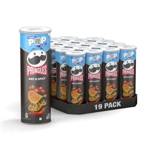 Pringles Hot & Spicy 19x165g im Karton