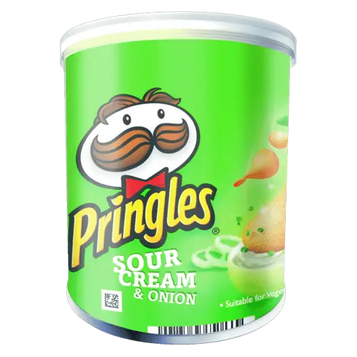 Pringles Sour Cream& Onion 12x40g im Karton