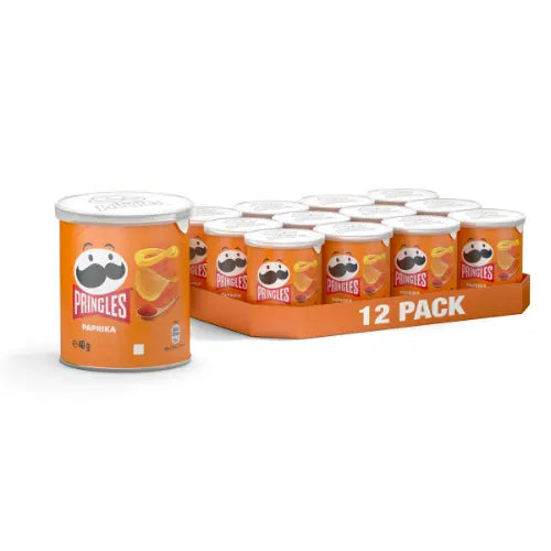 Pringles Sweet Paprika 12x40g im Karton