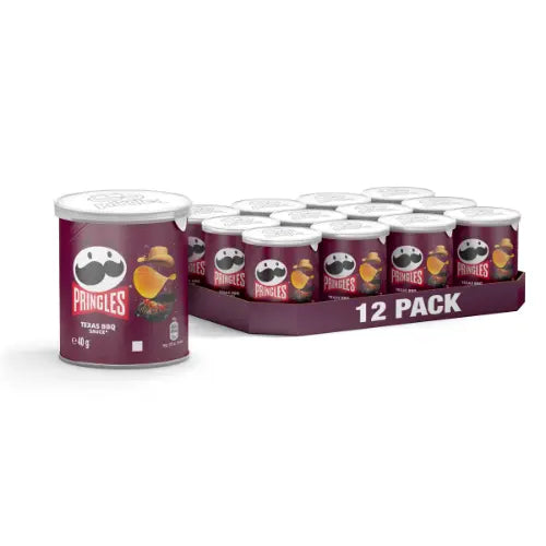 Pringles Texas BBQ Sauce 12x40g im Karton