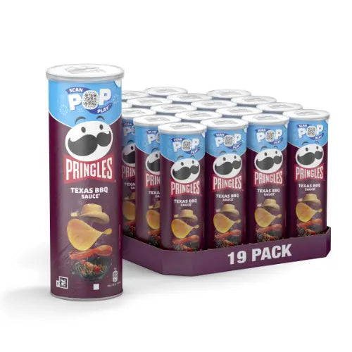Pringles Texas BBQ 19x165g im Karton