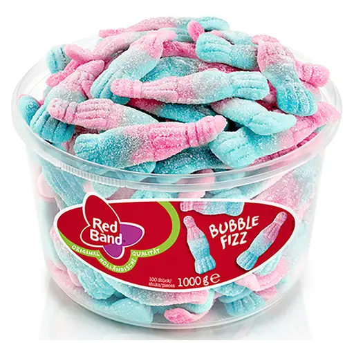 Red Band Bubble Fizz 100 Stück in der Dose