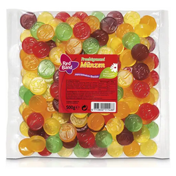 Red Band Fruchtgummi Münzen 500g im Beutel