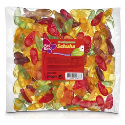 Red Band Fruchtgummi Schuhe 500g im Beutel