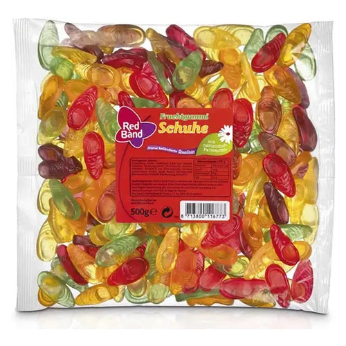 Red Band Fruchtgummi Schuhe 500g im Beutel