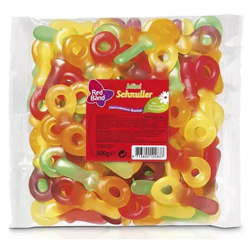 Red Band Fruchtgummi Schnuller Minis 500g im Beutel
