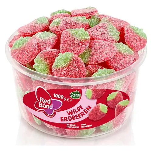 Red Band Wilde Erdbeeren 100 Stück in der Dose