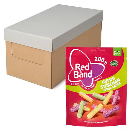 Red Band Gummi Stäbchen super sauer 12x200g
