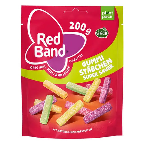 Red Band Gummi Stäbchen super sauer 200g
