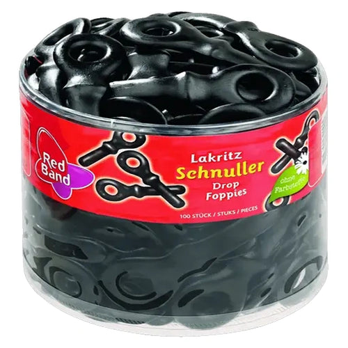 Red Band Lakritz Schnuller 100 Stück in der Dose