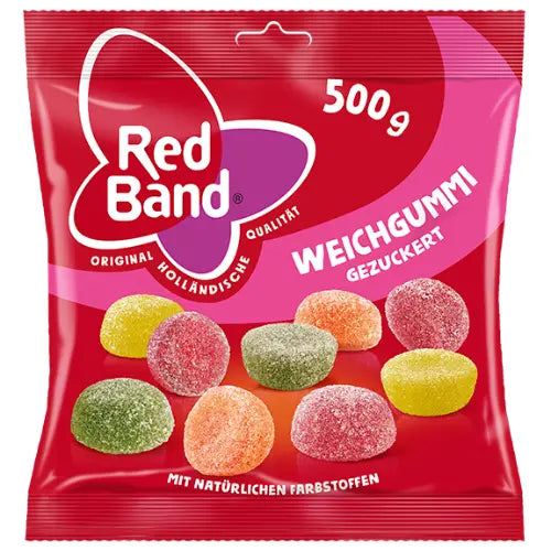Red Band Weichgummi Gezuckert 500g im Beutel