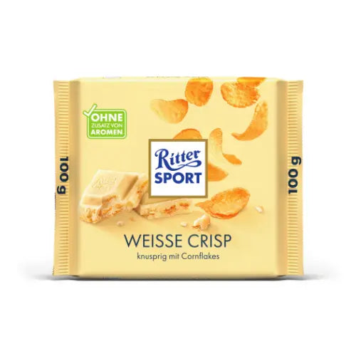 Ritter Sport Weiss+Crisp 100g