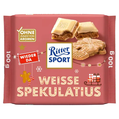 Ritter Sport Weisse Spekulatius 100g