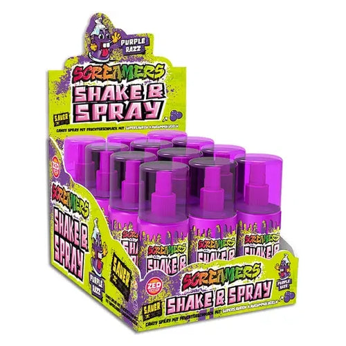 ZED Screamers Shake&Spray Purple Razz 12 Stück im Karton