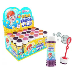 SM Fun Star Bubble Soap 24 Stück im Karton