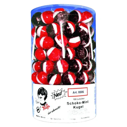 Küfa Schoko Mint Kugel 100 Stück in der Dose