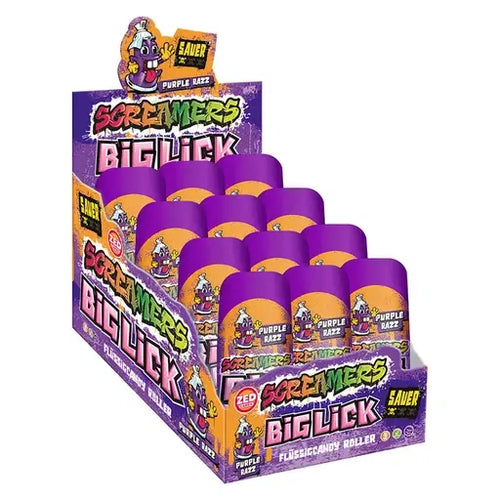 ZED Screamers Big Lick Purple Razz 12 Stück im Karton