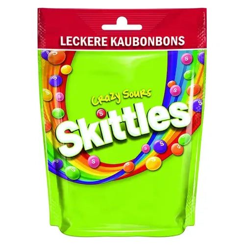 Skittles Crazy Sours 136g im Beutel