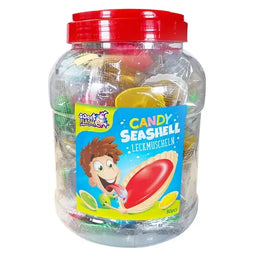 Alex Sweets Schleckmuscheln bunt 80 Stück in der Dose